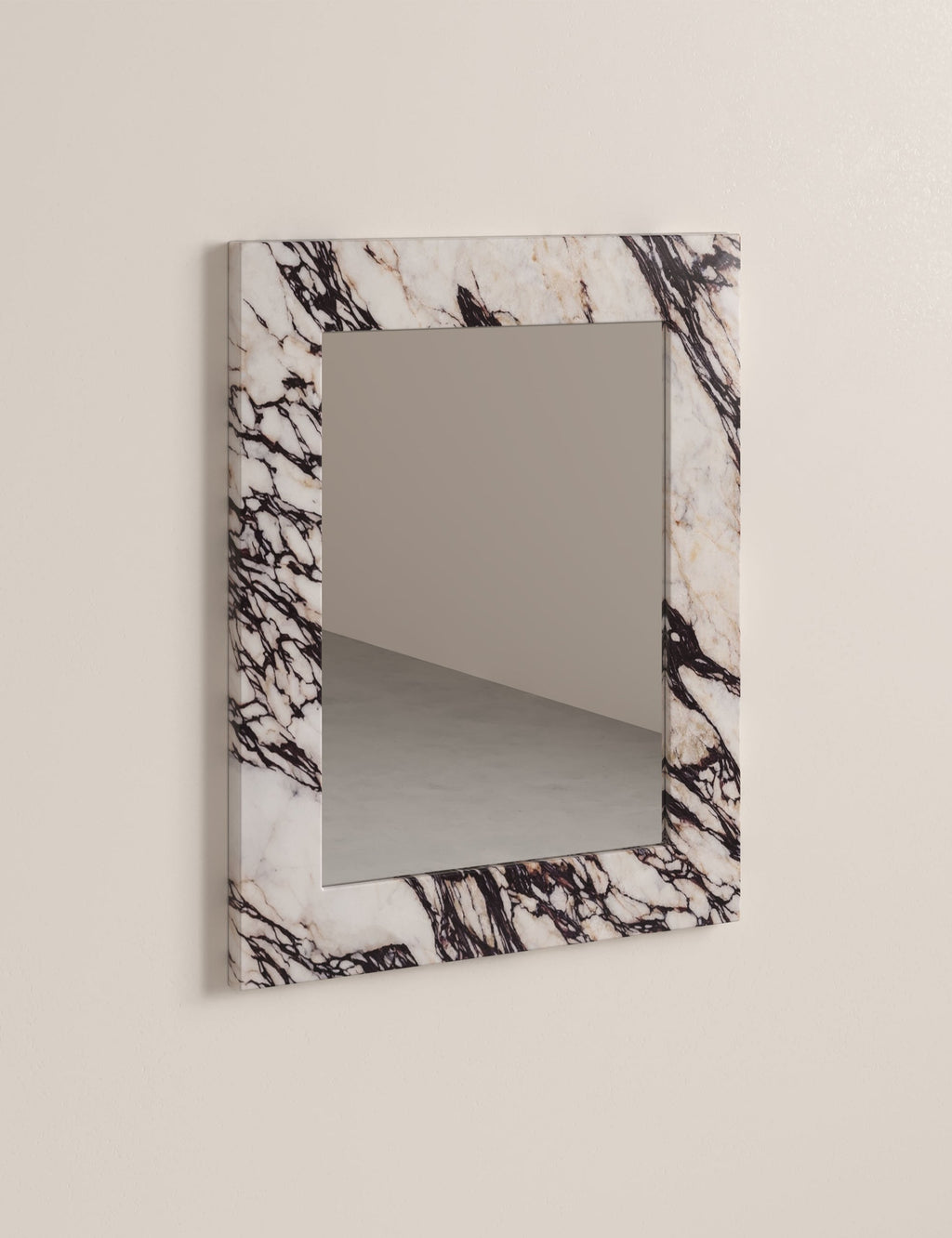 Set in Stone Calacatta mirror