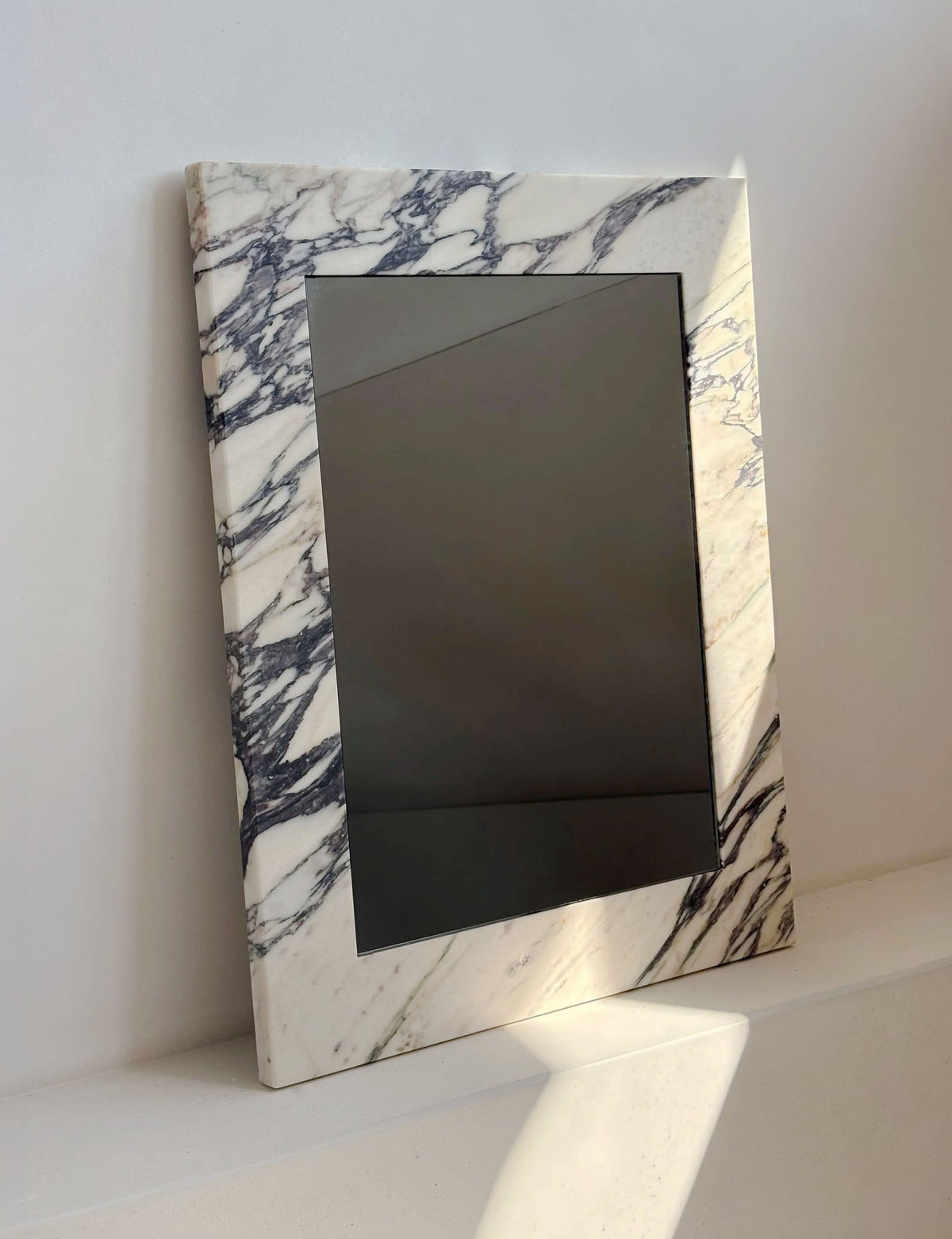 Set in Stone Calacatta mirror