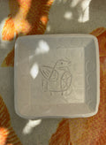 Julien Capron tray white with bird