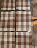 Guanabana Straw placemats set of 6 brown/natural