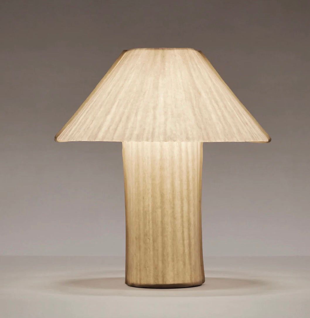 Dusty deco paper table lamp