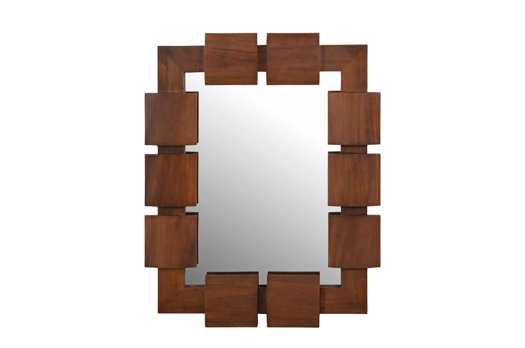 Mahogany mirror