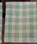 Guanabana Straw placemats set of 6 green