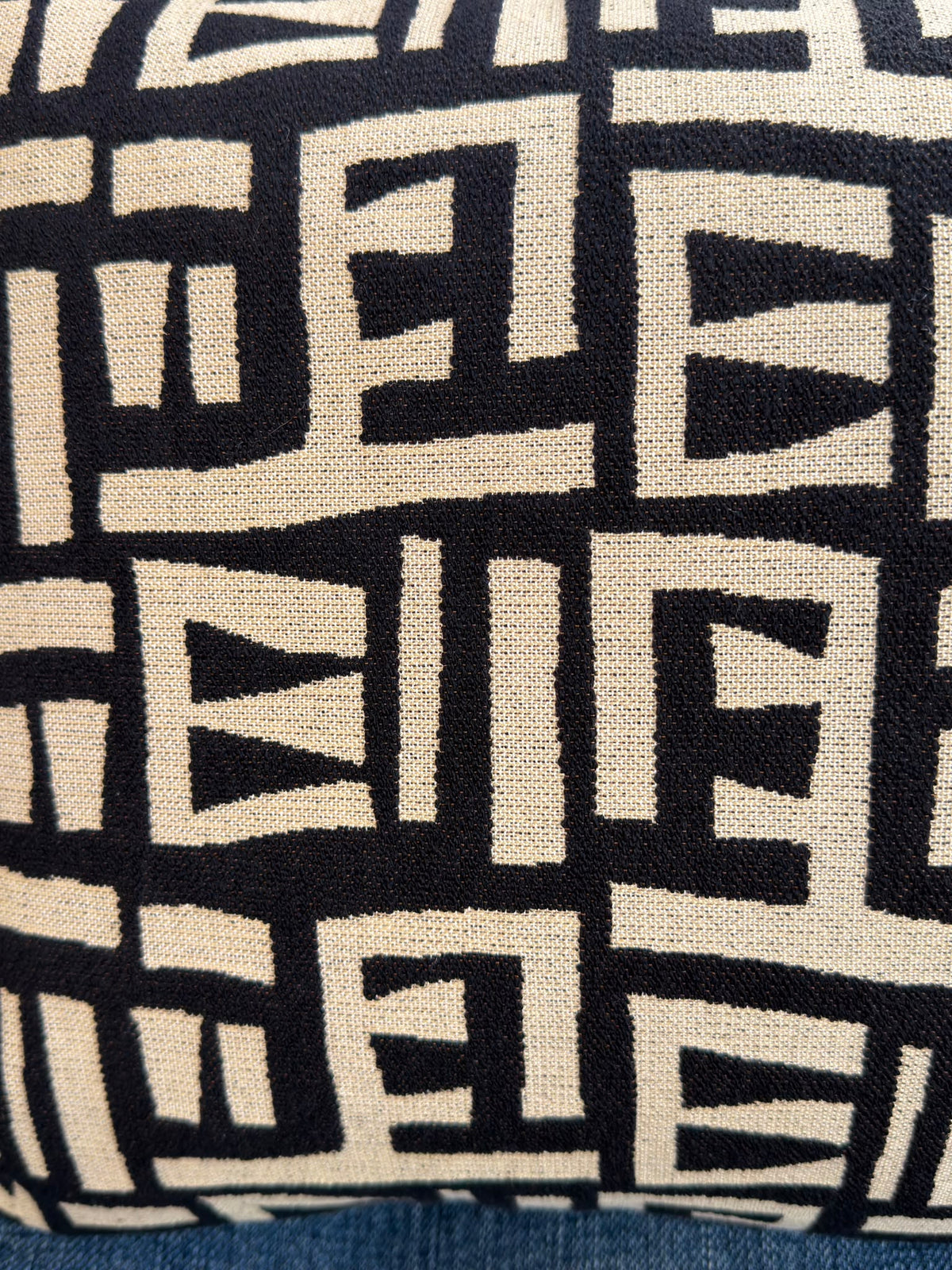 Pierre Frey black and off white