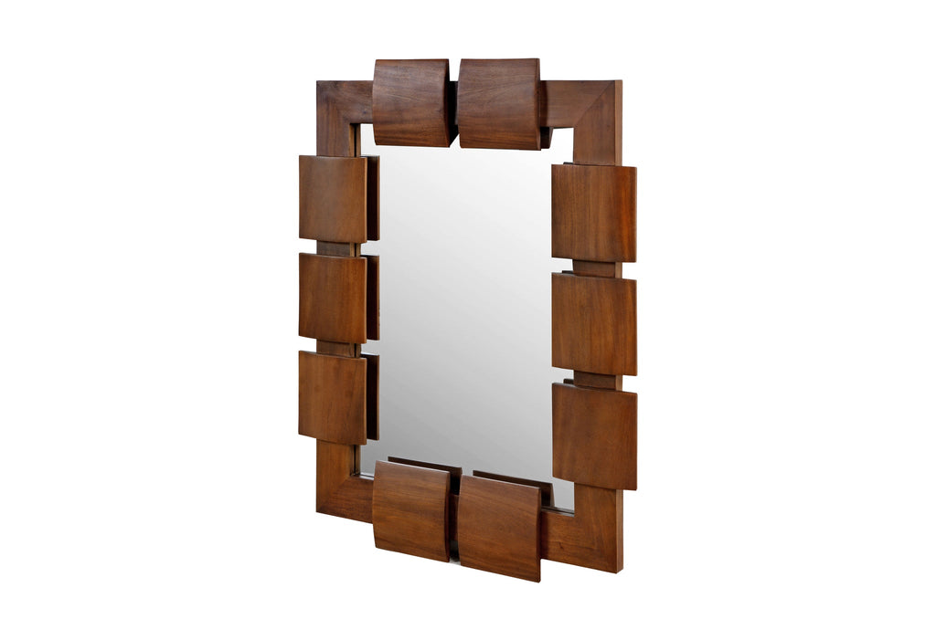Mahogany mirror