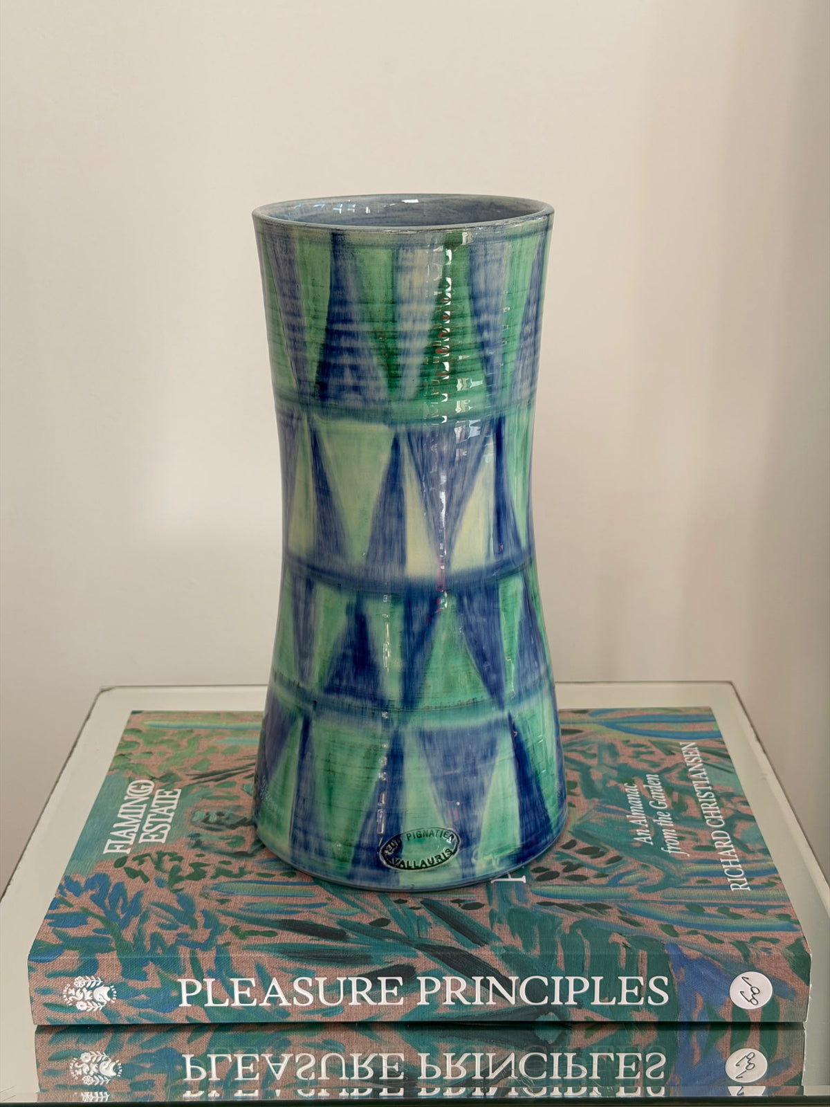Ceramic vase Vallauris