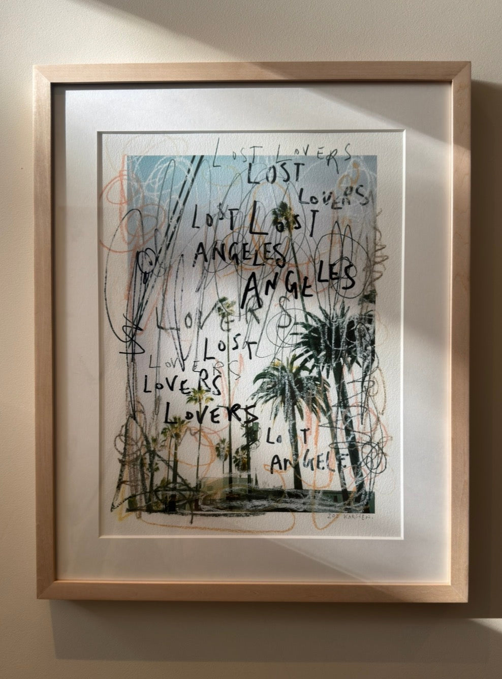 Zoe Karssen Lost angels print