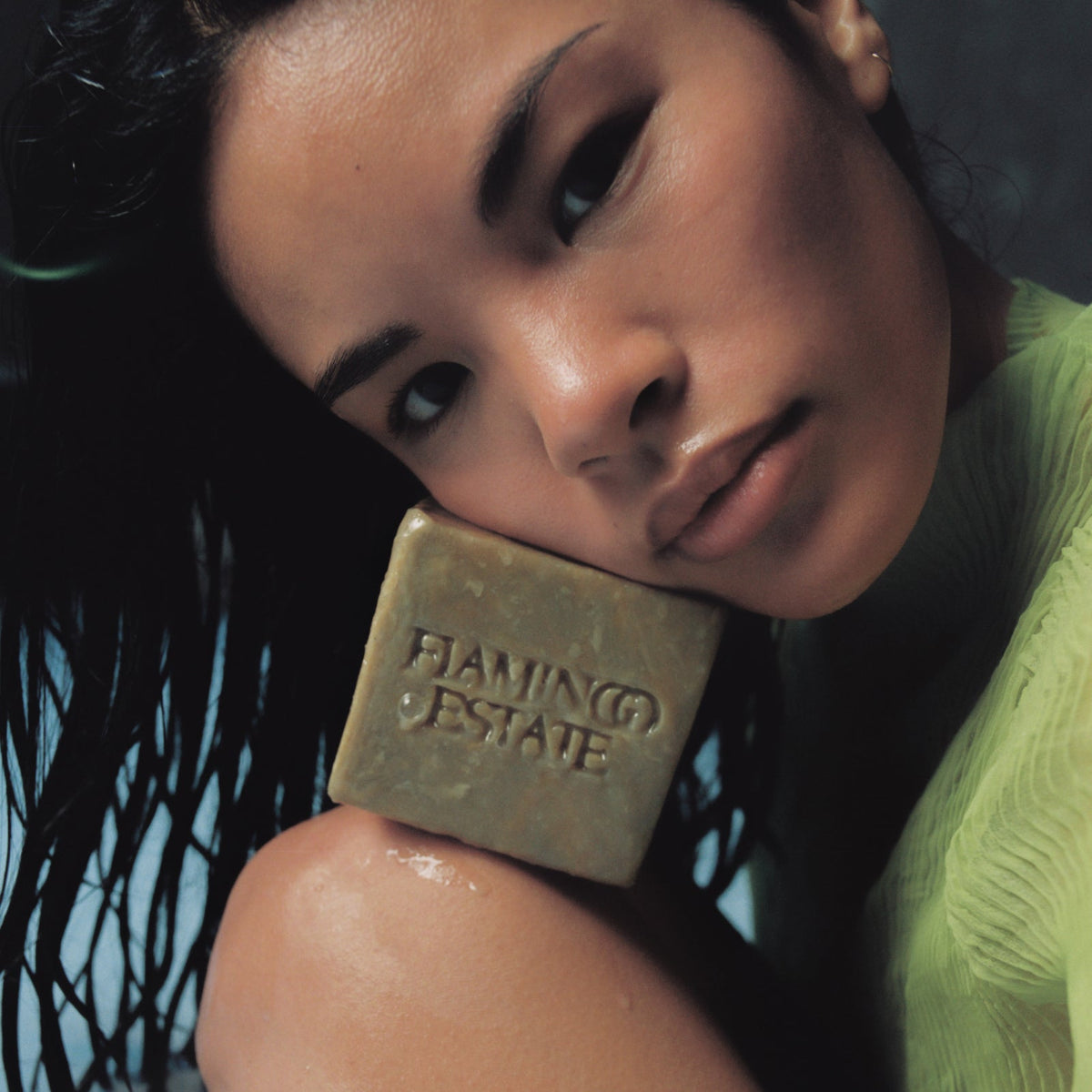 Flamingo Estate Green Goddess Soap Brick