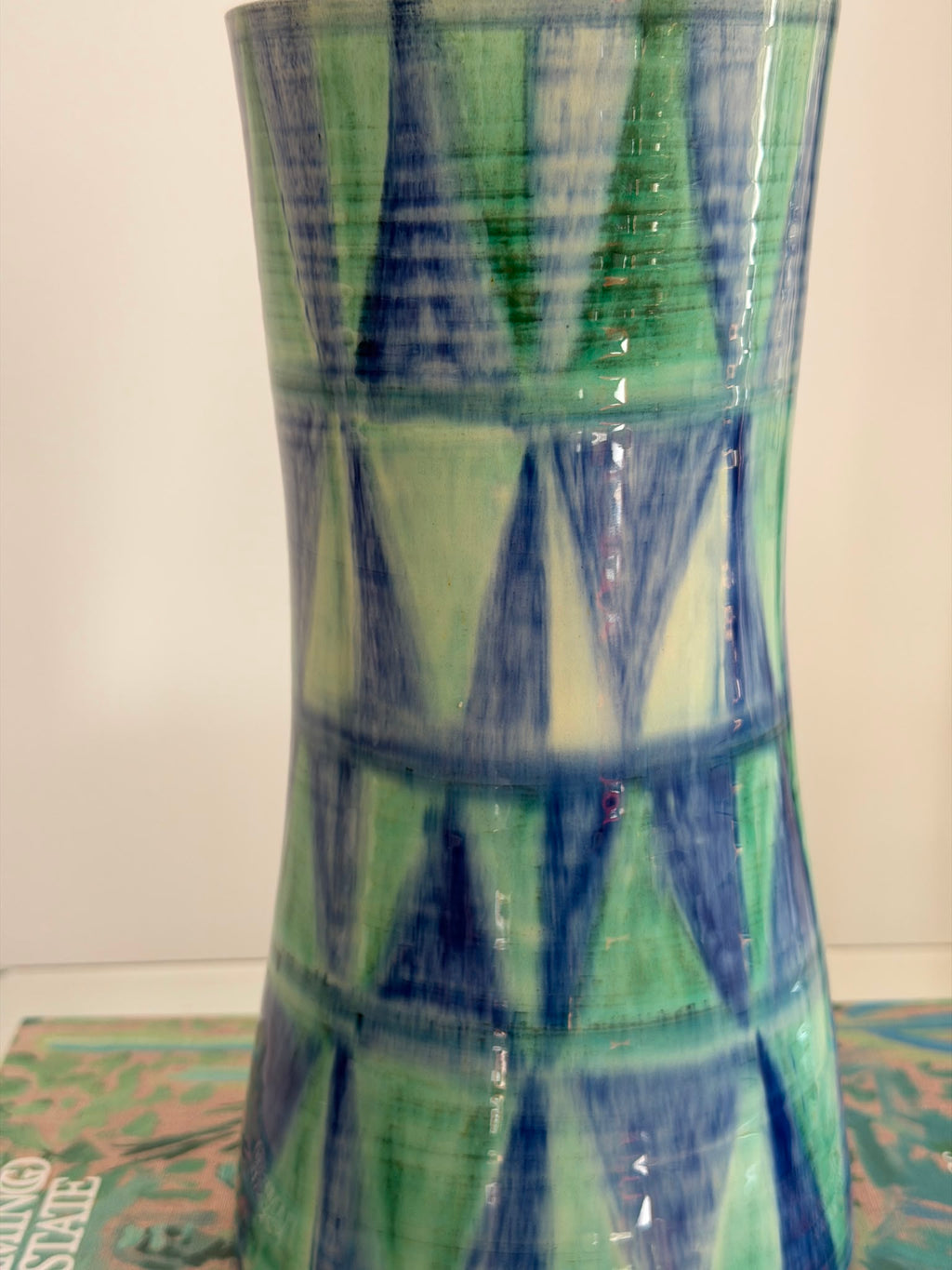 Ceramic vase Vallauris