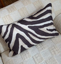 Ralph Lauren zebra cushion