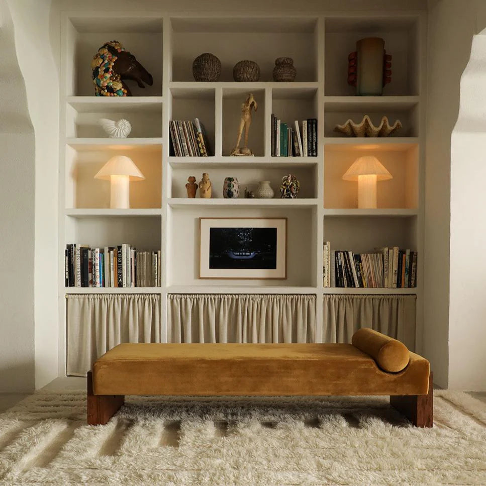 Dusty deco paper table lamp