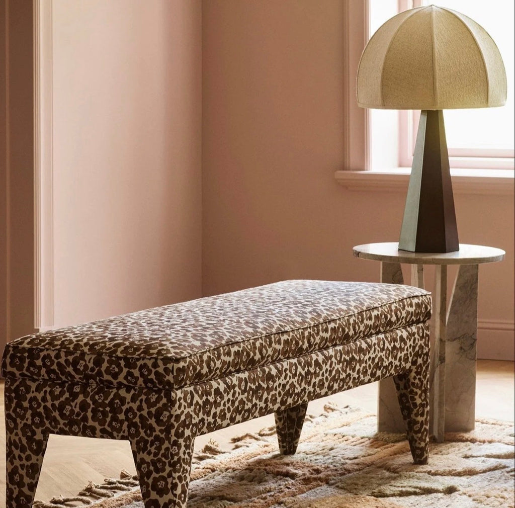 Dusty deco Hexagon table lamp
