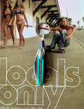 Malibu 1 surf keychain