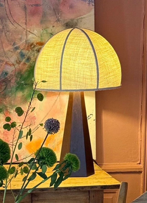 Dusty deco Hexagon table lamp