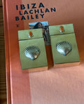 Brass cigarette case orange Coup De Soleil