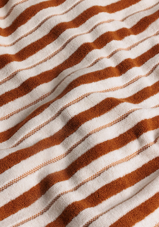 BAINA BATH TOWEL FRANKLIN Fuyu & Chalk