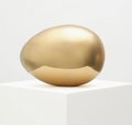 Fourth Street Egg Sculpture - Brass