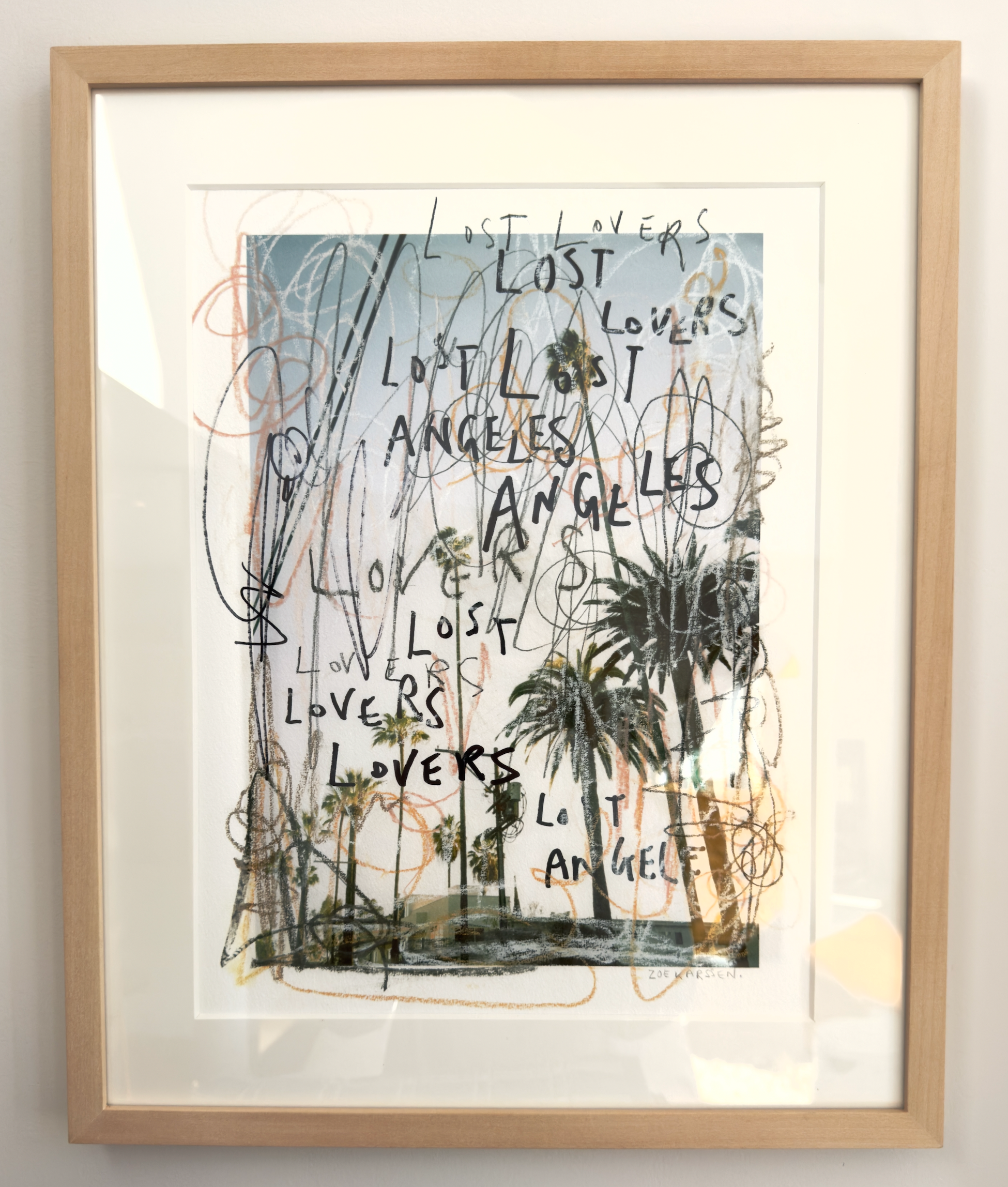 Zoe Karssen Lost angels print