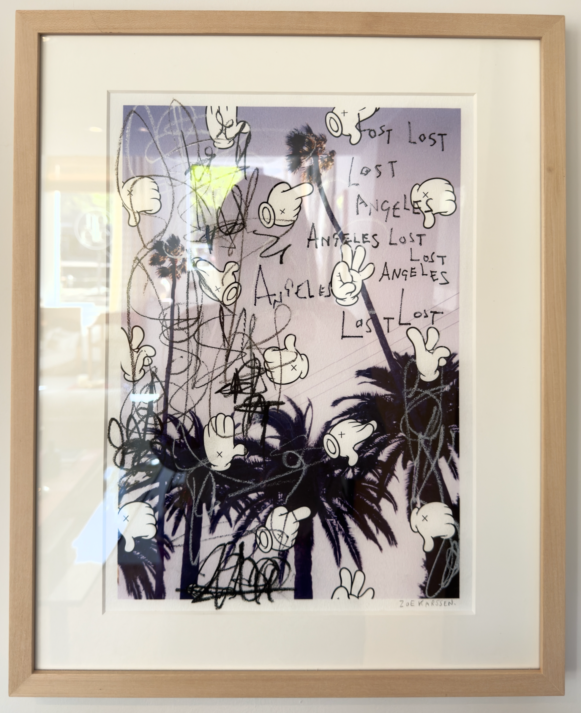 Zoe Karssen Lost Angeles print