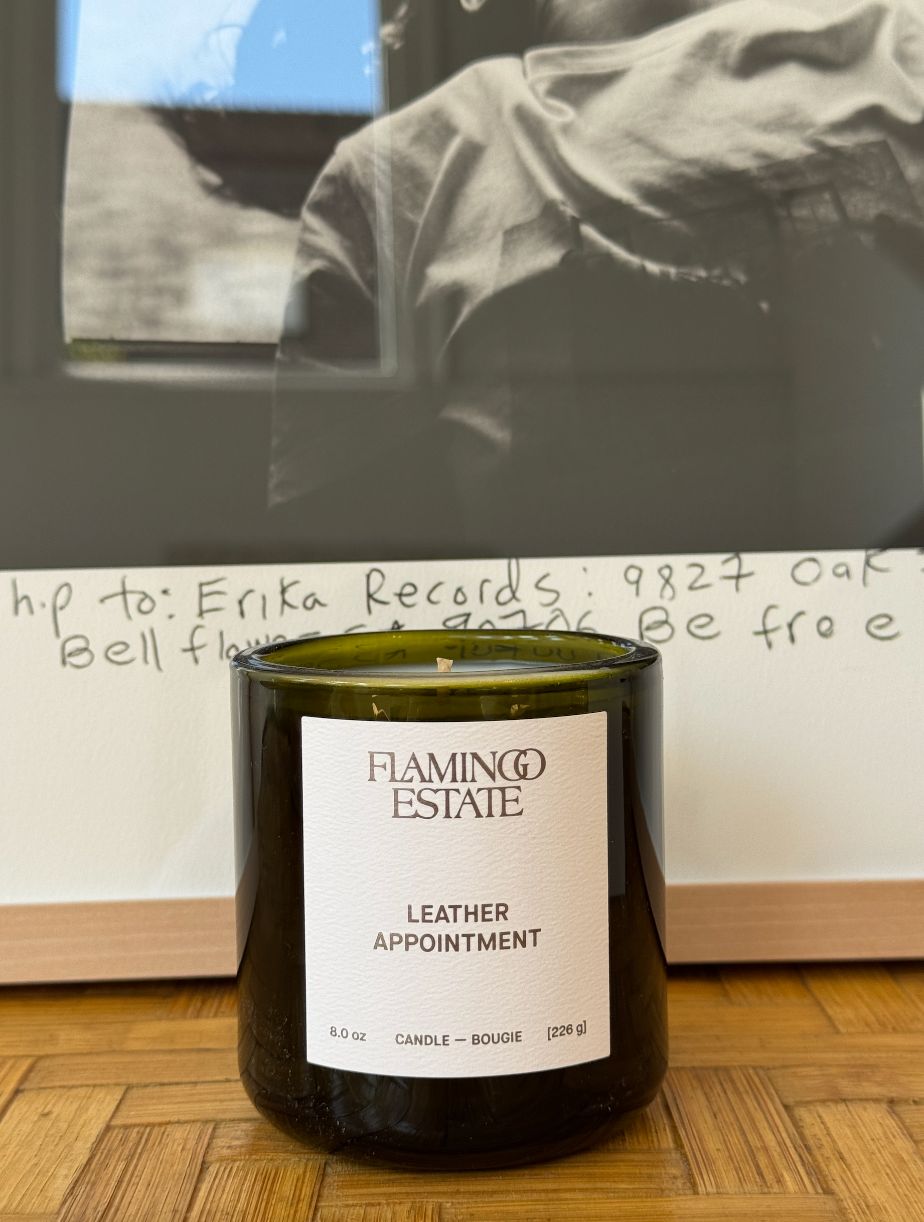 Leather Appointment Candle