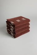 BAINA Claremont Bath Towel - Mudbrick & Crème