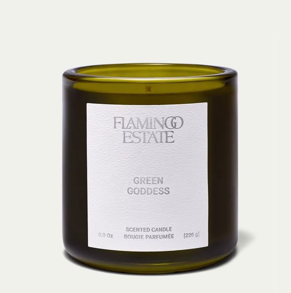 Flamingo Estate Green Goddess Candle