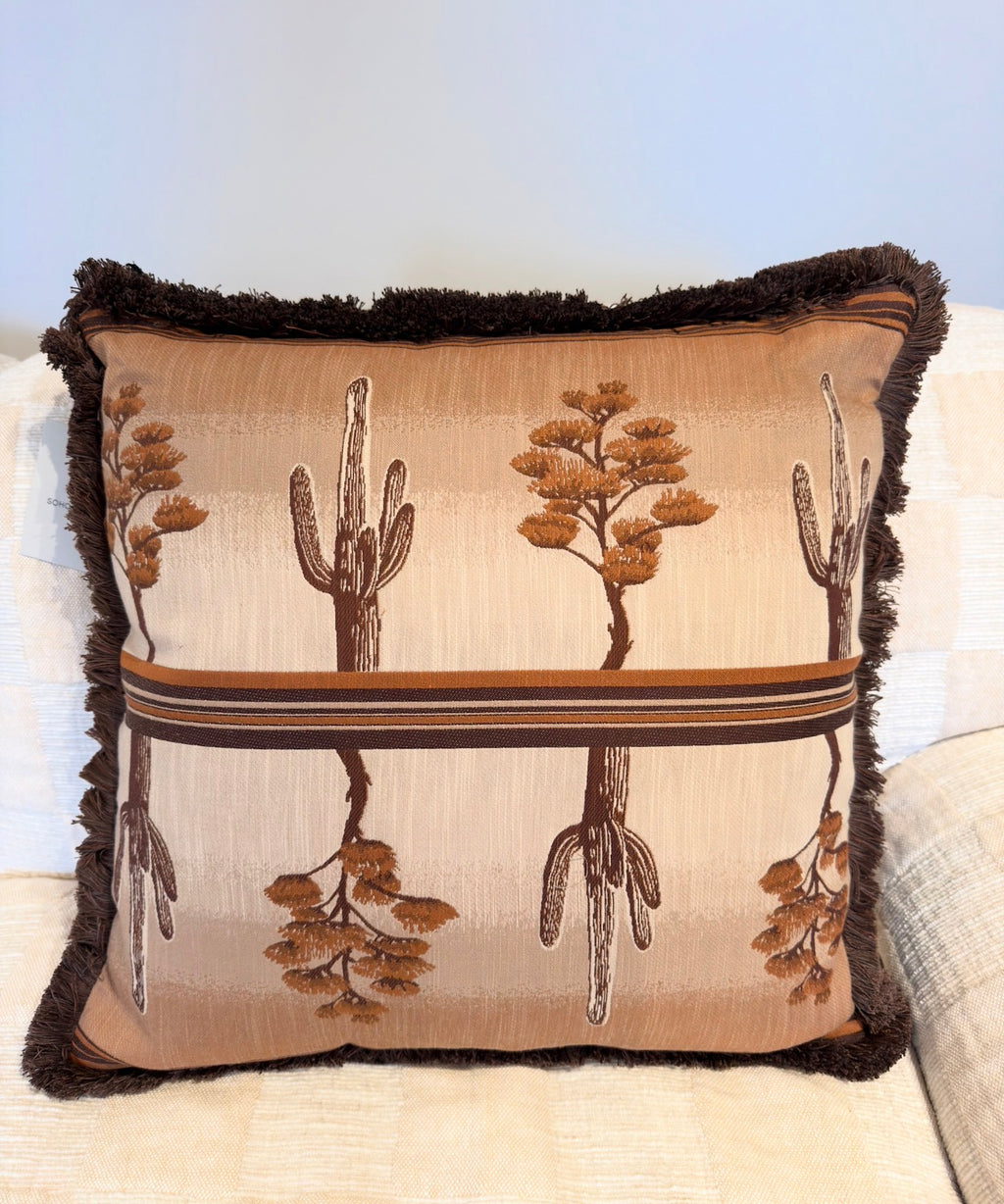 Soho Home desert cushion