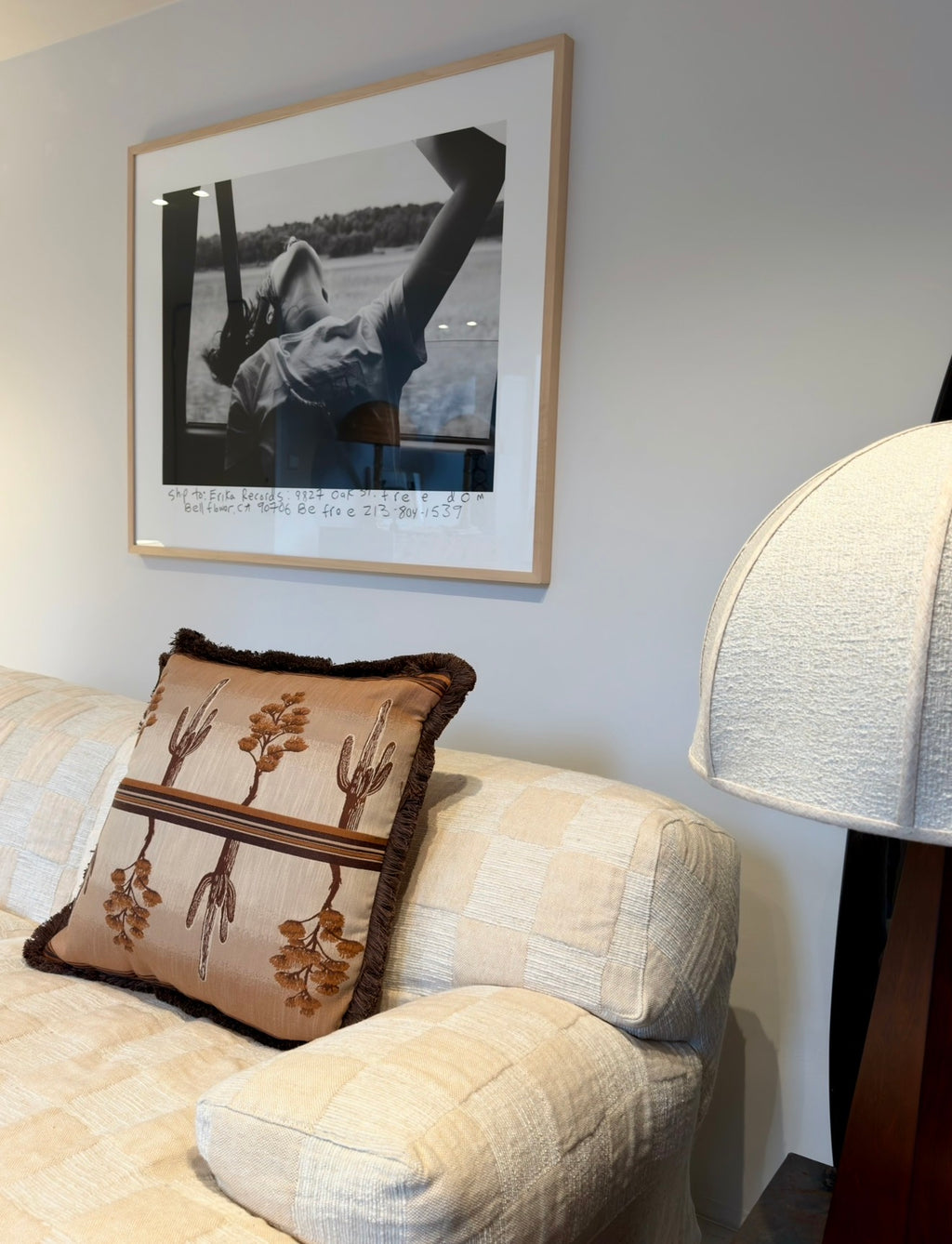 Soho Home desert cushion